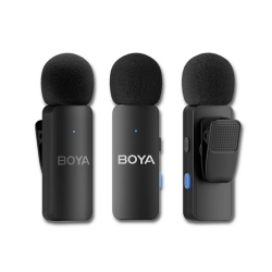 Boya BY-V4D 2.4GHz Four-channel wireless mic with Lightning plug for IOS